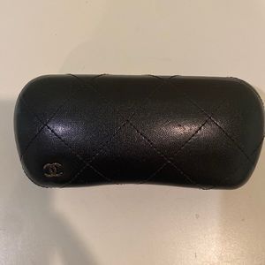 CHANEL - Black Sunglass Case